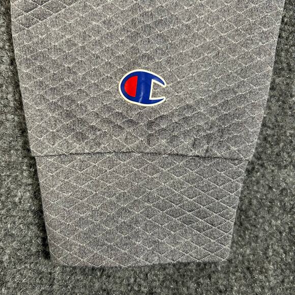 Texas Longhorns Champion 1/4 Zip Sweatshirt Mens L Gray/Orange Long Pullover - Picture 6 of 10